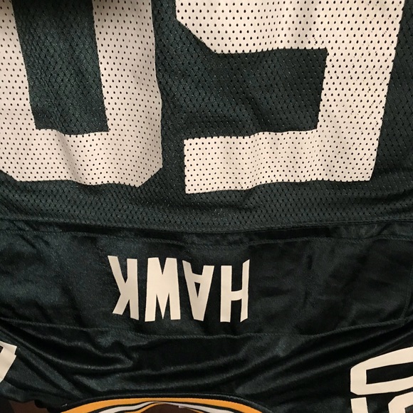 NFL Greenbay Jersey 50- Hawk - Picture 3 of 6